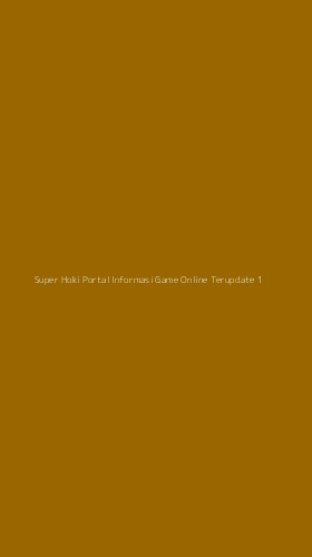 Tampilan Antarmuka Aplikasi Super Hoki Portal Informasi Game Online Terupdate - 1