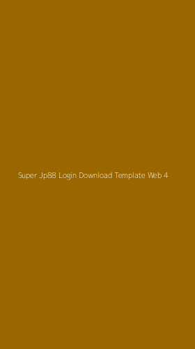 Tampilan Antarmuka Aplikasi Super Jp88 Login Download Template Web - 4