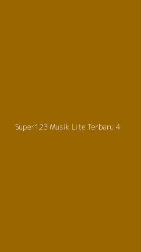 Tampilan Antarmuka Aplikasi Super123 Musik Lite Terbaru - 4