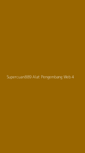 Tampilan Antarmuka Aplikasi Supercuan889 Alat Pengembang Web - 4