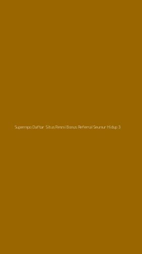 Tampilan Antarmuka Aplikasi Supermpo Daftar Situs Resmi Bonus Referral Seumur Hidup - 3