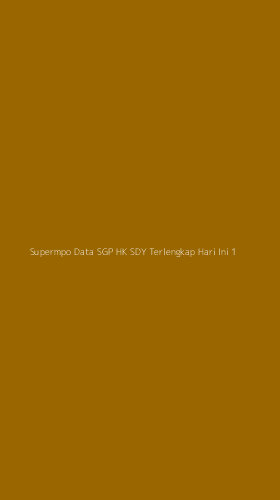 Tampilan Antarmuka Aplikasi Supermpo Data Sgp Hk Sdy Terlengkap Hari Ini - 1