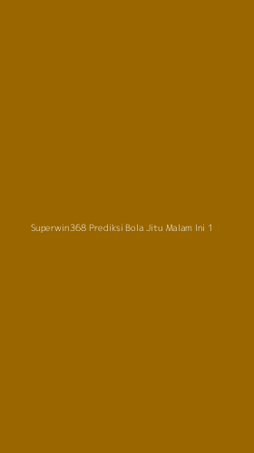 Tampilan Antarmuka Aplikasi Superwin368 Prediksi Bola Jitu Malam Ini - 1