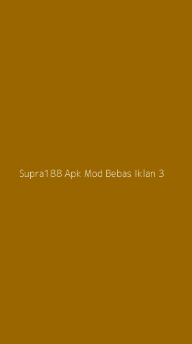 Tampilan Antarmuka Aplikasi Supra188 Apk Mod Bebas Iklan - 3