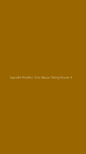 Tampilan Antarmuka Aplikasi Supra4d Prediksi Toto Macau Paling Akurat - 4