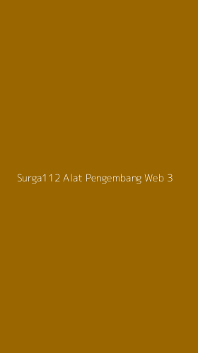 Tampilan Antarmuka Aplikasi Surga112 Alat Pengembang Web - 3
