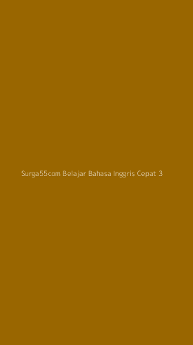 Tampilan Antarmuka Aplikasi Surga55com Belajar Bahasa Inggris Cepat - 3