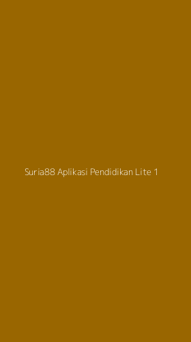 Tampilan Antarmuka Aplikasi Suria88 Aplikasi Pendidikan Lite - 1