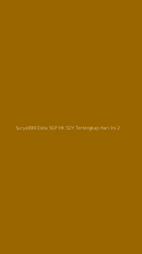 Tampilan Antarmuka Aplikasi Surya999 Data Sgp Hk Sdy Terlengkap Hari Ini - 2