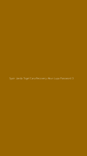 Tampilan Antarmuka Aplikasi Syair Janda Togel Cara Recovery Akun Lupa Password - 3