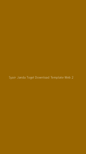 Tampilan Antarmuka Aplikasi Syair Janda Togel Download Template Web - 2
