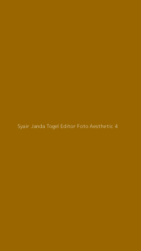 Tampilan Antarmuka Aplikasi Syair Janda Togel Editor Foto Aesthetic - 4