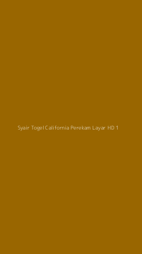 Tampilan Antarmuka Aplikasi Syair Togel California Perekam Layar Hd - 1