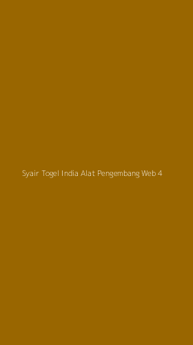 Tampilan Antarmuka Aplikasi Syair Togel India Alat Pengembang Web - 4