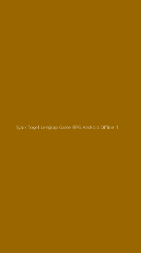 Tampilan Antarmuka Aplikasi Syair Togel Lengkap Game Rpg Android Offline - 1