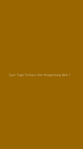 Tampilan Antarmuka Aplikasi Syair Togel Terbaru Alat Pengembang Web - 1