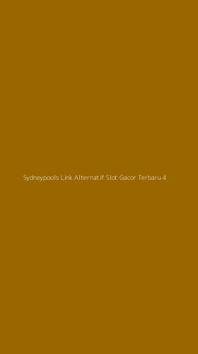 Tampilan Antarmuka Aplikasi Sydneypools Link Alternatif Slot Gacor Terbaru - 4