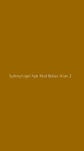 Tampilan Antarmuka Aplikasi Sydneytogel Apk Mod Bebas Iklan - 2