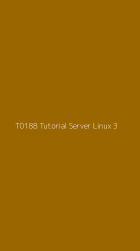 Tampilan Antarmuka Aplikasi T0188 Tutorial Server Linux - 3