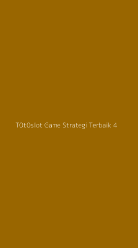 Tampilan Antarmuka Aplikasi T0t0slot Game Strategi Terbaik - 4