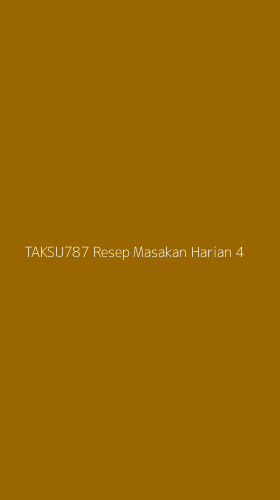 Tampilan Antarmuka Aplikasi Taksu787 Resep Masakan Harian - 4