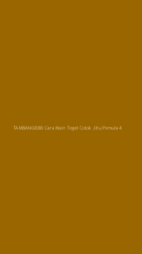 Tampilan Antarmuka Aplikasi Tambang888 Cara Main Togel Colok Jitu Pemula - 4