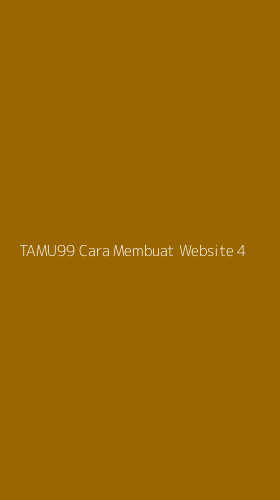 Tampilan Antarmuka Aplikasi Tamu99 Cara Membuat Website - 4