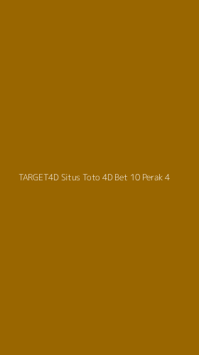 Tampilan Antarmuka Aplikasi Target4d Situs Toto 4d Bet 10 Perak - 4