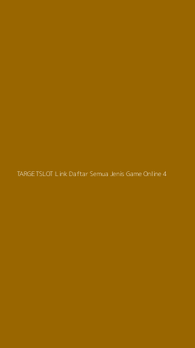 Tampilan Antarmuka Aplikasi Targetslot Link Daftar Semua Jenis Game Online - 4