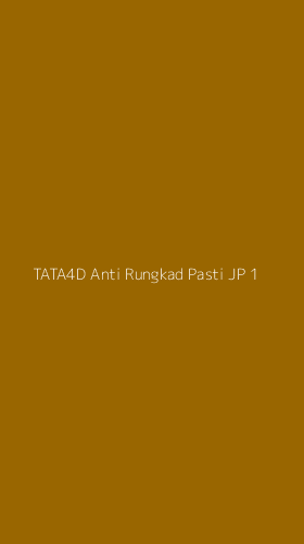 Tampilan Antarmuka Aplikasi Tata4d Anti Rungkad Pasti Jp - 1