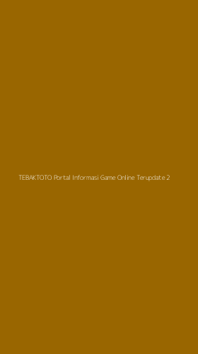 Tampilan Antarmuka Aplikasi Tebaktoto Portal Informasi Game Online Terupdate - 2