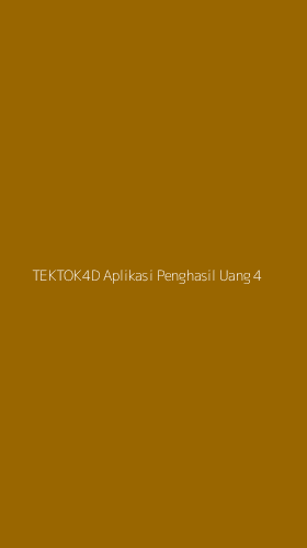 Tampilan Antarmuka Aplikasi Tektok4d Aplikasi Penghasil Uang - 4