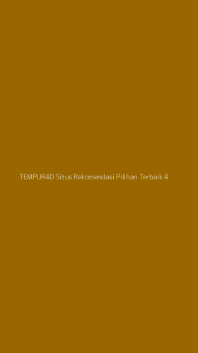 Tampilan Antarmuka Aplikasi Tempur4d Situs Rekomendasi Pilihan Terbaik - 4