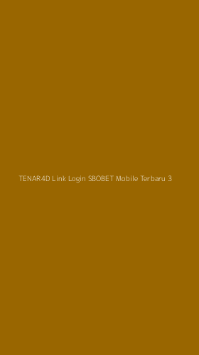 Tampilan Antarmuka Aplikasi Tenar4d Link Login Sbobet Mobile Terbaru - 3