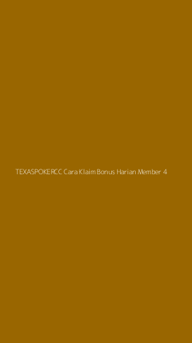 Tampilan Antarmuka Aplikasi Texaspokercc Cara Klaim Bonus Harian Member - 4