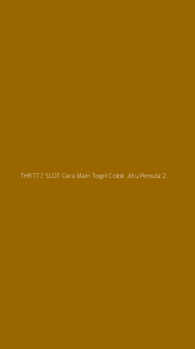Tampilan Antarmuka Aplikasi Thr777 Slot Cara Main Togel Colok Jitu Pemula - 2