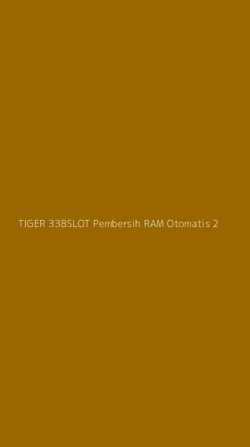 Tampilan Antarmuka Aplikasi Tiger 338slot Pembersih Ram Otomatis - 2