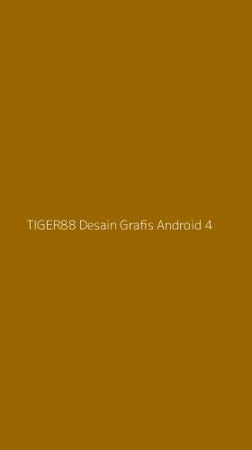 Tampilan Antarmuka Aplikasi Tiger88 Desain Grafis Android - 4