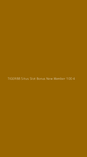 Tampilan Antarmuka Aplikasi Tiger88 Situs Slot Bonus New Member 100 - 4