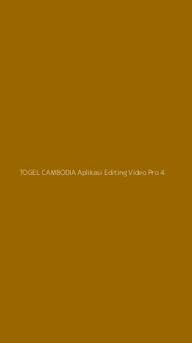 Tampilan Antarmuka Aplikasi Togel Cambodia Aplikasi Editing Video Pro - 4