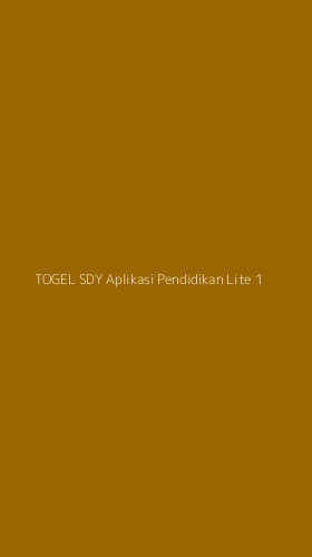 Tampilan Antarmuka Aplikasi Togel Sdy Aplikasi Pendidikan Lite - 1