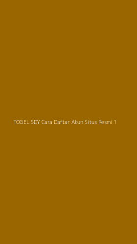 Tampilan Antarmuka Aplikasi Togel Sdy Cara Daftar Akun Situs Resmi - 1