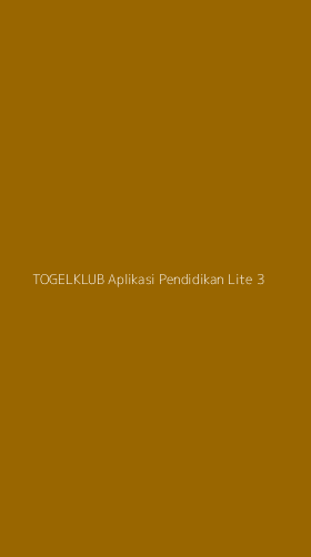 Tampilan Antarmuka Aplikasi Togelklub Aplikasi Pendidikan Lite - 3