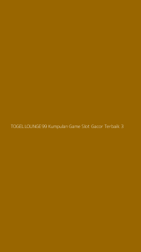 Tampilan Antarmuka Aplikasi Togellounge99 Kumpulan Game Slot Gacor Terbaik - 3