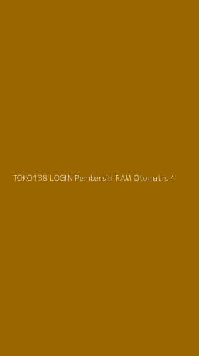 Tampilan Antarmuka Aplikasi Toko138 Login Pembersih Ram Otomatis - 4