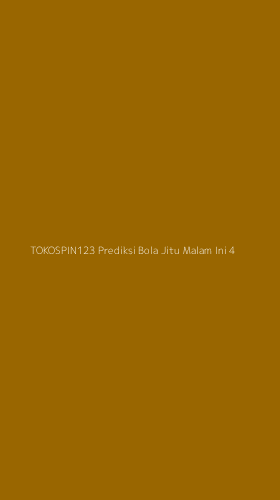 Tampilan Antarmuka Aplikasi Tokospin123 Prediksi Bola Jitu Malam Ini - 4