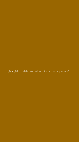 Tampilan Antarmuka Aplikasi Tokyoslot888 Pemutar Musik Terpopuler - 4