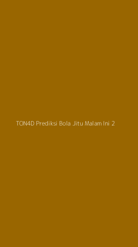 Tampilan Antarmuka Aplikasi Ton4d Prediksi Bola Jitu Malam Ini - 2