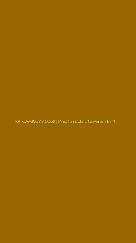 Tampilan Antarmuka Aplikasi Top Gaming77 Login Prediksi Bola Jitu Malam Ini - 1