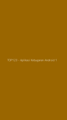 Tampilan Antarmuka Aplikasi TOP123 - Aplikasi Kebugaran Android - 1